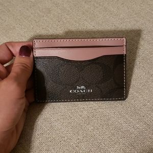 Coach Card Holder